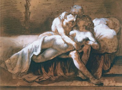 O beijo de Theodore Gericault